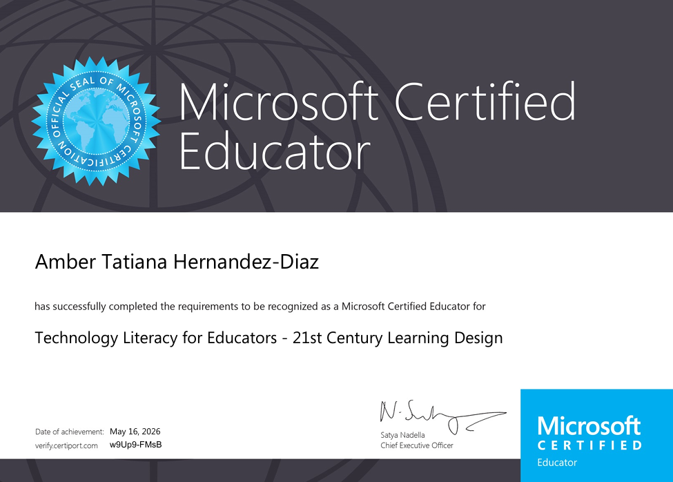 Amber MS Educator